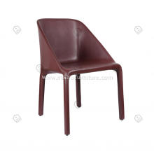 Wine color dining Manta chairs